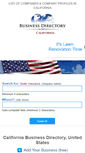Mobile Screenshot of california-webbusiness.com