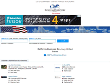 Tablet Screenshot of california-webbusiness.com